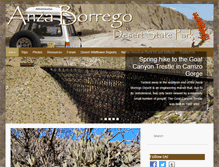 Tablet Screenshot of forums.anzaborrego.net